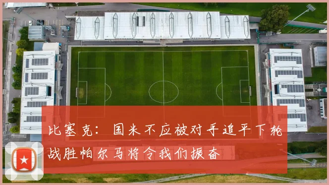 比塞克：国米不应被对手追平下轮战胜帕尔马将令我们振奋